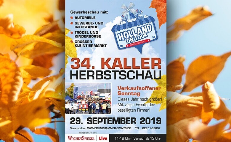 Einladung zur 34. Kaller Herbstschau am 29. September!