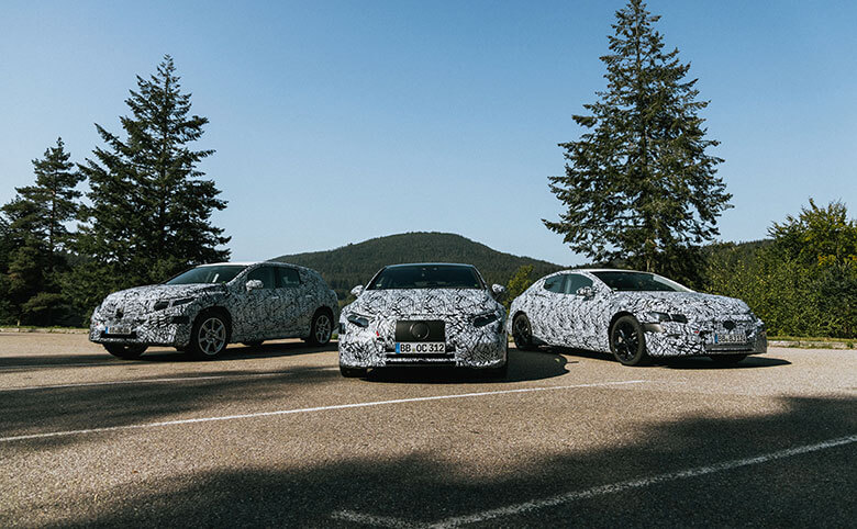 Sechs neue EQ Modelle: Mercedes-Benz vergrößert Elektroauto-Portfolio 