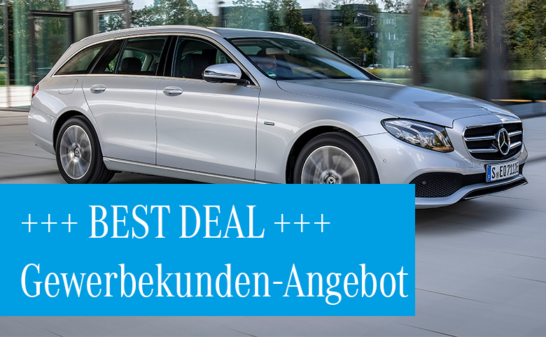 Best Deals für Gewerbekunden: Mercedes-Benz E 300 e T-Modell Plug-in-Hybrid*