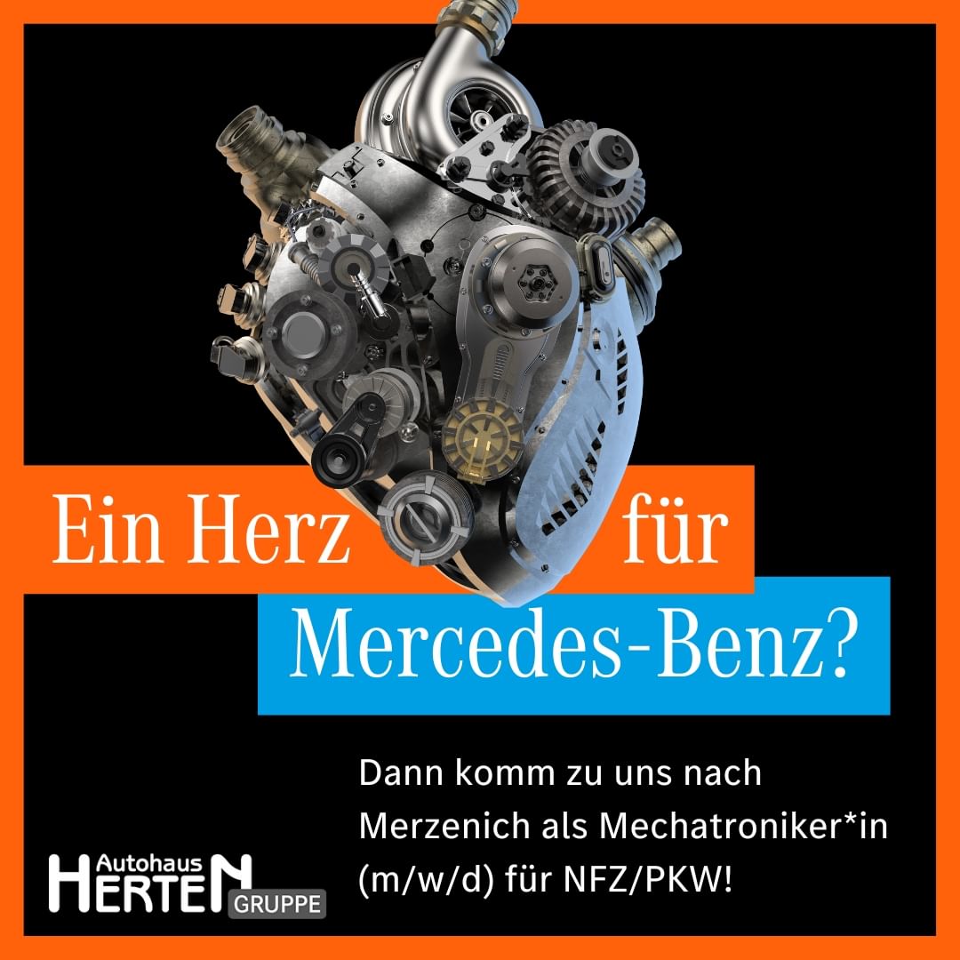 +++WANTED+++ Dein Herz schlägt für Mercedes-Benz? Dann komm in unser Team – als Mechatroniker*in (m/…
