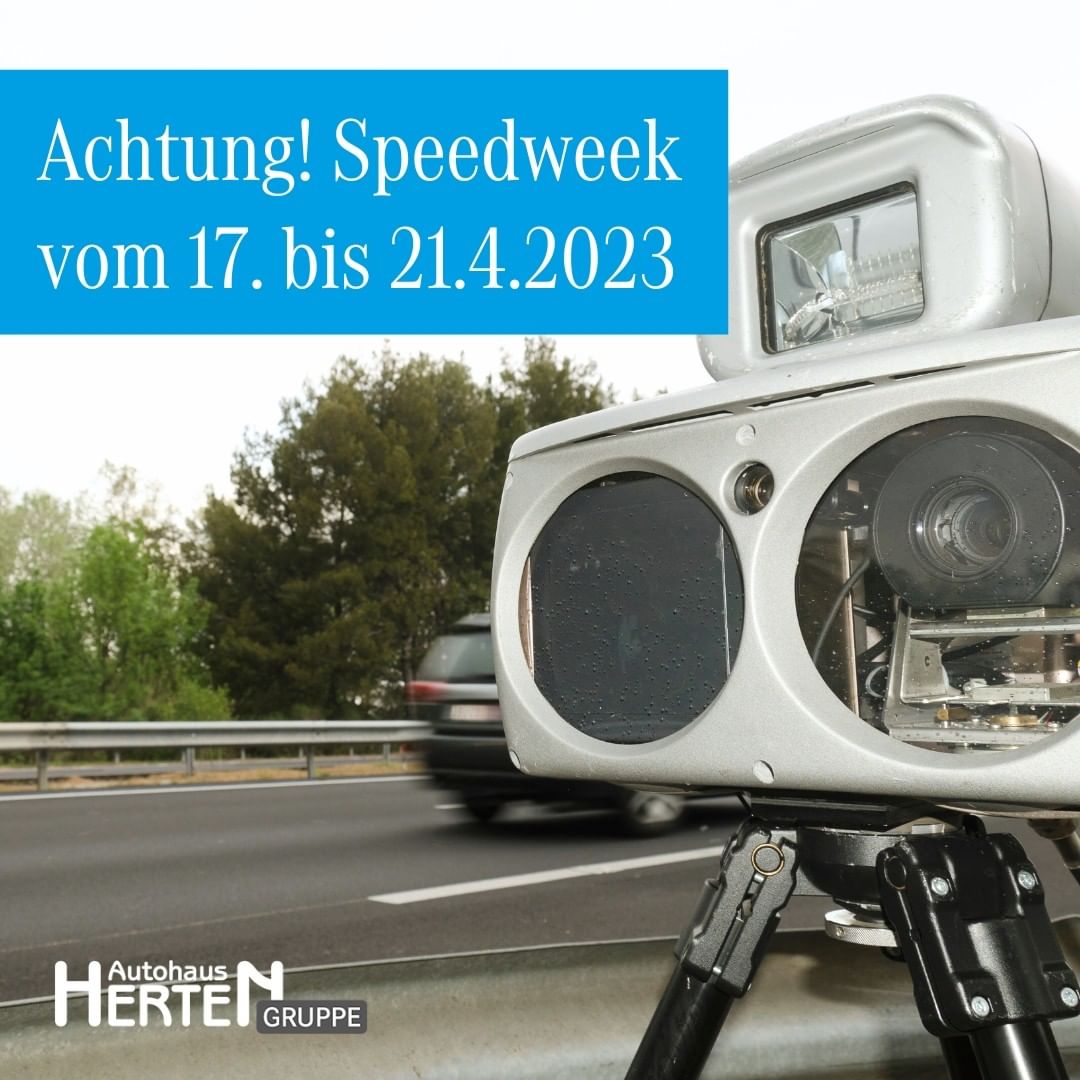 Vorsicht Blitzer! Diese Woche ist in NRW Speedweek. Das heißt: Bis Freitag den 21.04.2023 gibt es vi…