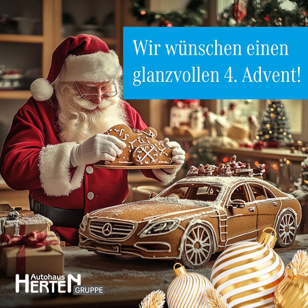 Der vierte Advent ist da! Und damit ist Weihnachten schon zum Greifen nah! Alle Geschenke sind bes...