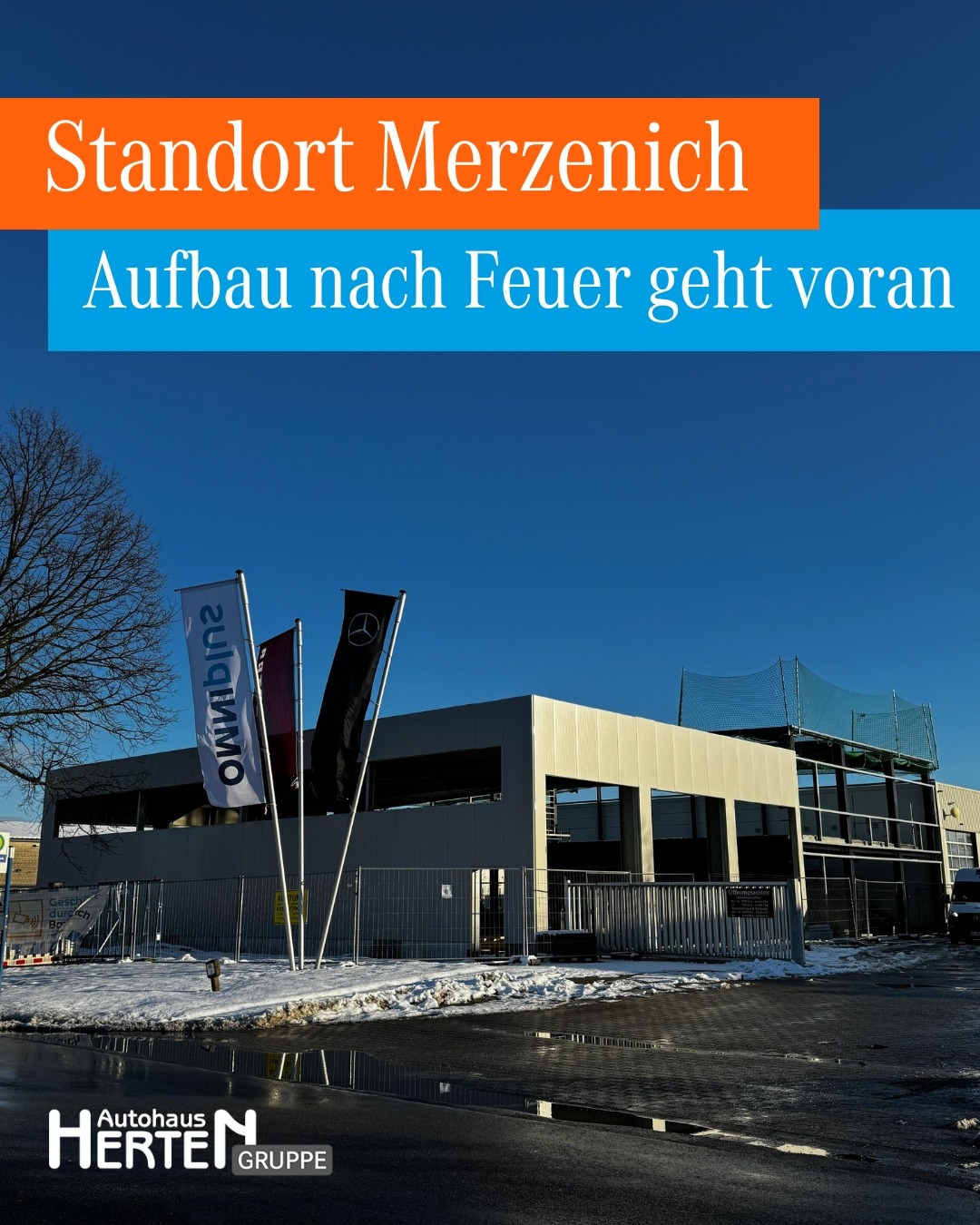 ++ Gute Nachrichten ++ von unserem Nutzfahrzeugstandort in Merzenich-Girbelsrath. Der Bau unseres Bü...